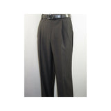 Men's Pants G.Manzoni None Wrinkle Wool Super 120's #056 Gray Made in Italy - J.Valintin Men's Wear Legend - 8644