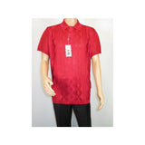 Mens Polo Shirt Slinky Sheer Short Sleeves Soft Touch by Stacy Adams 57007 Red - J.Valintin Men's Wear Legend - 100055