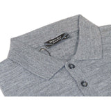 Mens PRINCELY Soft Merinos Wool Sweater Knits Lightweight Polo 1011 - 40 Mid Gray - J.Valintin Men's Wear Legend - 96622