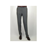 Mens Renoir 3 Piece Vested Suit Glen Plaid Notch Lapel Business 278 - 1 Gray New - J.Valintin Men's Wear Legend - 28301