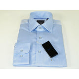 Men's Shirt Christopher Lena PROPER 100% Cotton Wrinkle Free P720SP0R Blue - J.Valintin Men's Wear Legend - 92430