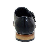 Mens Shoes Stacy Adams Desmond Monk Strap Black Leather 25162 - 001 - J.Valintin Men's Wear Legend - 25162_001_7_M