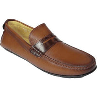 Men's Shoes Steve Madden Slip On Driving style Casual Soft Leather Tatem Bronze - J.Valintin Men's Wear Legend - 99695