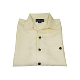 Men's Short Sleeves Summer Shirt by Indygo Smith Soft Rayon Blend 828 - 62 Cream - J.Valintin Men's Wear Legend - 828 - 62 Cream - M