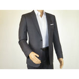 Men's Soft Wool Cashmere Single Breasted Suit Giorgio Cosani 900 Dark Gray - J.Valintin Men's Wear Legend - 16681