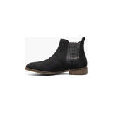 Men's Stacy Adams Gabriel Plain Toe Chelsea Boot Black Suede Dressy 25625 - 008 - J.Valintin Men's Wear Legend - 25625 - 008_7