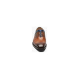 Men's Stacy Adams Halloway Plain Toe Oxford Shoes Leather Cognac Multi 25585 - 229 - J.Valintin Men's Wear Legend - 25585 - 229_7