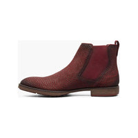 Men's Stacy Adams Kayden Plain Toe Chelsea Boot Dressy Red 25546 - 600 - J.Valintin Men's Wear Legend - 25546 - 600_7