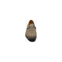 Men's Stacy Adams Palladian Moc Toe Slip On Shoes Fossil Suede 25549 - 258 - J.Valintin Men's Wear Legend - 25549 - 258_7_M