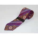 Mens Steven Land 100% Woven Silk Big Knot Tie and Hankie Set BW252,11 Pink Multi - J.Valintin Men's Wear Legend - 100021