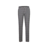 Mens Suit RENOIR English Plaid Window Pane Stretch Slim Comfort 293 - 7 Gray Brown - J.Valintin Men's Wear Legend - 19117