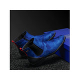 Men's TAYNO Chelsea Chukka Micro Suede Soft Comfortable Boot Victorian Blue Camo - J.Valintin Men's Wear Legend - 99483