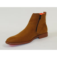 Men's TAYNO Chelsea Chukka Soft Micro Suede Zip up Boot Coupe S Camel - J.Valintin Men's Wear Legend - Coupe S - Camel - 9