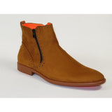 Men's TAYNO Chelsea Chukka Soft Micro Suede Zip up Boot Coupe S Camel - J.Valintin Men's Wear Legend - Coupe S - Camel - 9