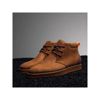 Mens Tayno Modern Chukka Boot Micro Suede Soft Comfortable Cushion Troupe Camel - J.Valintin Men's Wear Legend - 99525