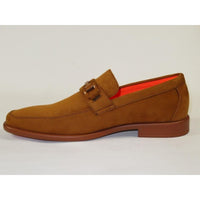 Men's TAYNO Shoes Soft Micro Suede Slip - on Loafer THE CAPRIO S Camel - J.Valintin Men's Wear Legend - Caprio S - Camel - 10