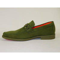 Men's TAYNO Shoes Soft Micro Suede Slip - on Loafer THE CAPRIO S Green - J.Valintin Men's Wear Legend - Caprio S - Green - 9