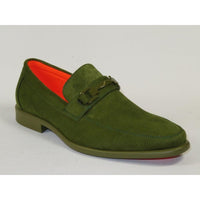 Men's TAYNO Shoes Soft Micro Suede Slip - on Loafer THE CAPRIO S Green - J.Valintin Men's Wear Legend - Caprio S - Green - 9