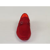 Men's TAYNO Shoes Soft Micro Suede Slip - on Loafer THE CAPRIO S Red - J.Valintin Men's Wear Legend - Caprio S - Red - 9