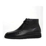 Men's TAYNO Wallabee Chukka Boots Mojave Smooth Leather Light Weight Black - J.Valintin Men's Wear Legend - 99500