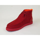 Men's TAYNO Wallabee Style Chukka Boots Soft Micro Suede MOJAVE S Red - J.Valintin Men's Wear Legend - Mojave S - Red - 9