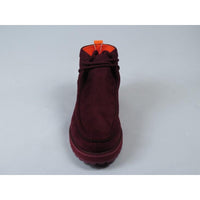 Men's TAYNO Wallabee Style Chukka Boots Soft Micro Suede MOJAVE S Wine - J.Valintin Men's Wear Legend - Majove S - Wine - 9