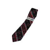 Mens Tie and Hankie set by Stacy Adams fashion formal Business attire St67 Red - J.Valintin Men's Wear Legend - 24868