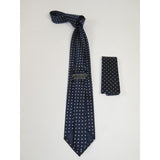 Men's Tie and Hankie Set Soft Microfiber Silky Vito Rofolo by J.Valintin VTR - 19 - J.Valintin Men's Wear Legend - VTR - 19