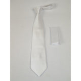 Men's Tie and Hankie Set Soft Microfiber Silky Vito Rofolo by J.Valintin VTR - 50 - J.Valintin Men's Wear Legend - VTR - 50