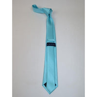 Mens Tie ZENIO By Stacy Adams Slim Narrow Twill Woven Soft Silky Z18 Ice Blue - J.Valintin Men's Wear Legend - 24772