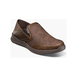 Nunn Bush Conway EZ Moc Toe Slip On Casual Shoes Brown 85062 - 200 - J.Valintin Men's Wear Legend - 85062 - 200 - 7 M