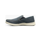 Nunn Bush Conway EZ Moc Toe Slip On Casual Shoes Navy Multi 85062 - 492 - J.Valintin Men's Wear Legend - 85062 - 492 - 7 M