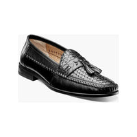 Nunn Bush Strafford Woven Tassel Loafer shoes Leather Black 84484 - 001 - J.Valintin Men's Wear Legend - 84484 - 001 - 7.5 M