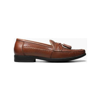 Nunn Bush Strafford Woven Tassel Loafer shoes Leather Cognac 84484 - 221 - J.Valintin Men's Wear Legend - 84484 - 221 - 7.5 M